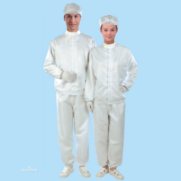 三分体白色洁净服