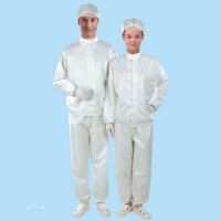 三分体白色洁净服